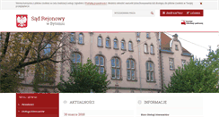 Desktop Screenshot of bytom.sr.gov.pl