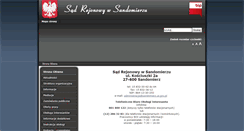 Desktop Screenshot of bip.sandomierz.sr.gov.pl