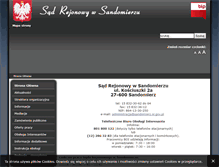 Tablet Screenshot of bip.sandomierz.sr.gov.pl