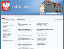 Tablet Screenshot of mikolow.sr.gov.pl