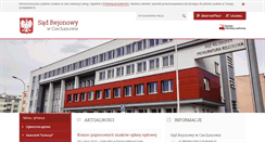 Desktop Screenshot of ciechanow.sr.gov.pl