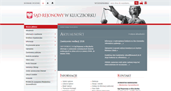 Desktop Screenshot of kluczbork.sr.gov.pl