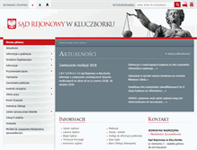 Tablet Screenshot of kluczbork.sr.gov.pl