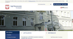 Desktop Screenshot of leszno.sr.gov.pl