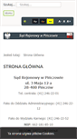 Mobile Screenshot of pinczow.sr.gov.pl