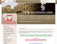 Tablet Screenshot of lublin-zachod.sr.gov.pl