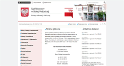 Desktop Screenshot of bialapodlaska.sr.gov.pl
