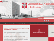 Tablet Screenshot of katowice-wschod.sr.gov.pl