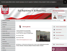 Tablet Screenshot of kolbuszowa.sr.gov.pl
