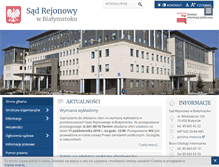 Tablet Screenshot of bialystok.sr.gov.pl