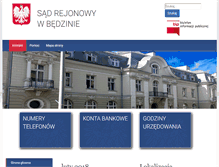 Tablet Screenshot of bedzin.sr.gov.pl