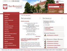 Tablet Screenshot of gliwice.sr.gov.pl