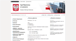 Desktop Screenshot of lukow.sr.gov.pl