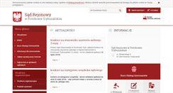 Desktop Screenshot of piotrkow-tryb.sr.gov.pl