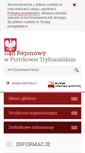 Mobile Screenshot of piotrkow-tryb.sr.gov.pl