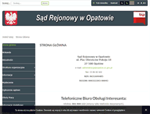Tablet Screenshot of bip.opatow.sr.gov.pl