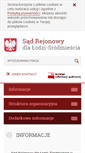 Mobile Screenshot of lodz.sr.gov.pl