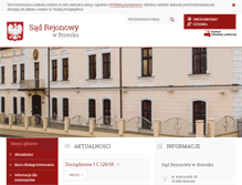 Tablet Screenshot of brzesko.sr.gov.pl
