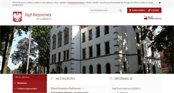 Desktop Screenshot of lubliniec.sr.gov.pl