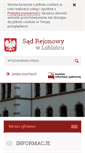Mobile Screenshot of lubliniec.sr.gov.pl