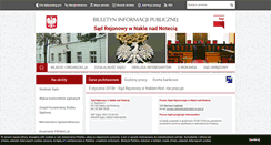 Desktop Screenshot of bip.naklo.sr.gov.pl