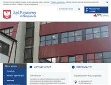 Tablet Screenshot of bip.zakopane.sr.gov.pl