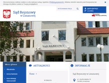 Tablet Screenshot of limanowa.sr.gov.pl