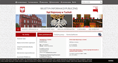 Desktop Screenshot of bip.tuchola.sr.gov.pl