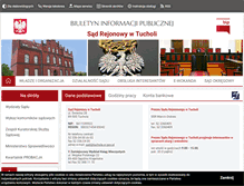 Tablet Screenshot of bip.tuchola.sr.gov.pl