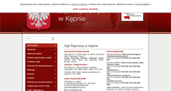 Desktop Screenshot of kepno.sr.gov.pl
