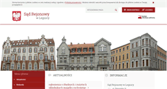 Desktop Screenshot of legnica.sr.gov.pl