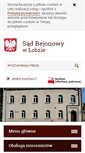 Mobile Screenshot of lobez.sr.gov.pl