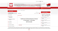 Desktop Screenshot of nowahuta.sr.gov.pl