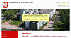 Desktop Screenshot of jastrzebie.sr.gov.pl