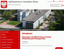 Tablet Screenshot of jastrzebie.sr.gov.pl