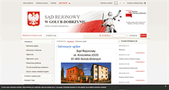 Desktop Screenshot of bip.golubdobrzyn.sr.gov.pl