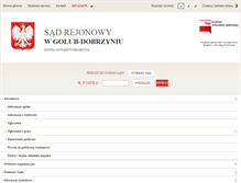 Tablet Screenshot of bip.golubdobrzyn.sr.gov.pl