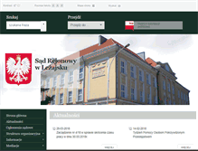 Tablet Screenshot of lezajsk.sr.gov.pl
