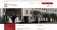 Desktop Screenshot of mlawa.sr.gov.pl