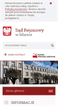 Mobile Screenshot of mlawa.sr.gov.pl