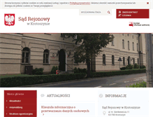 Tablet Screenshot of krotoszyn.sr.gov.pl