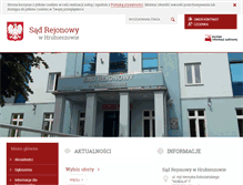 Tablet Screenshot of hrubieszow.sr.gov.pl