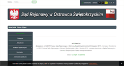 Desktop Screenshot of bip.ostrowiec.sr.gov.pl