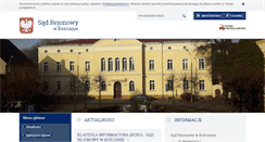 Desktop Screenshot of koscian.sr.gov.pl