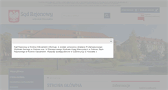Desktop Screenshot of krosno-odrz.sr.gov.pl