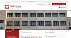 Desktop Screenshot of lipsko.sr.gov.pl