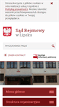 Mobile Screenshot of lipsko.sr.gov.pl