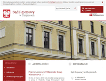 Tablet Screenshot of bip.chojnice.sr.gov.pl