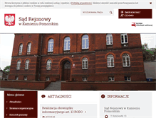 Tablet Screenshot of kamien.sr.gov.pl