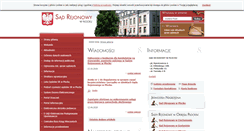 Desktop Screenshot of plock.sr.gov.pl